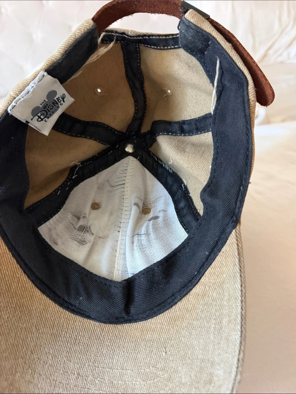 Disney Tan Embroidered Goofy Baseball Cap
